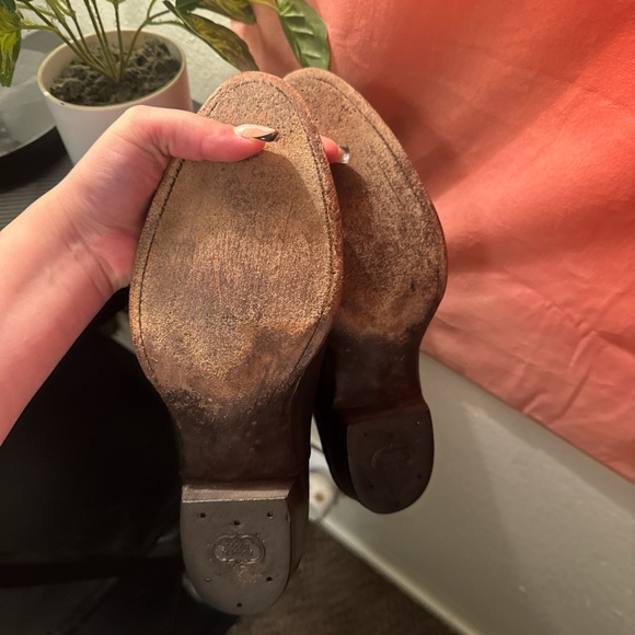 Vintage Western Black Leather Heeled Boots - Picture 8 of 8